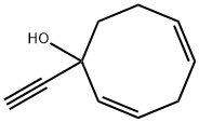 2,5-Cyclooctadien-1-ol, 1-ethynyl- (9CI),151859-94-8,结构式
