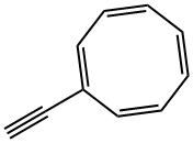 1,3,5,7-Cyclooctatetraene, 1-ethynyl- (9CI) Struktur