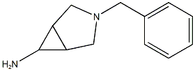 3-ベンジル-3-アザビシクロ[3.1.0]ヘキサン-6-アミン 化学構造式