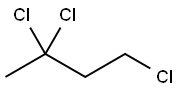 1,3,3-Trichlorobutane Structure