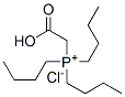 Phosphonium, tributyl(carboxymethyl)-, chloride 化学構造式