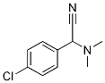 4-Chloro-α-(dimethylamino)benzeneacetonitrile Struktur