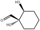 Cyclohexanecarboxaldehyde, 1,2-dihydroxy-, (1S-cis)- (9CI),151910-42-8,结构式