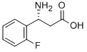 (R)-3-AMINO-3-(2-FLUORO-PHENYL)-PROPIONIC ACID Structure