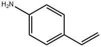 4-乙烯苯胺, 1520-21-4, 结构式