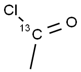 ACETYL CHLORIDE-1-13C Struktur
