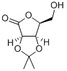 2,3-O-ISOPROPYLIDENE-L-LYXONO-1,4-LACTONE Structure