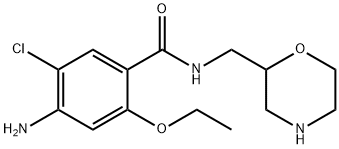 4-amino-5-chloro-2-ethoxy-N-((2-morpholinyl)methyl)benzamide