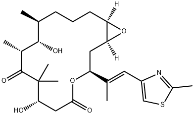 埃博霉素 A 结构式