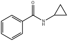 Benzamide, N-cyclopropyl- (8CI,9CI) Struktur
