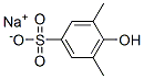 sodium 4-hydroxy-3,5-dimethylbenzenesulphonate Struktur