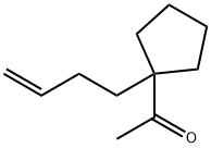 Ethanone, 1-[1-(3-butenyl)cyclopentyl]- (9CI) 结构式
