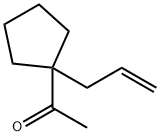 Ethanone, 1-[1-(2-propenyl)cyclopentyl]- (9CI) Struktur