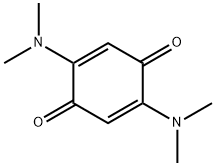 p-Benzoquinone, 2,5-bis(dimethylamino)- (8CI),1521-02-4,结构式