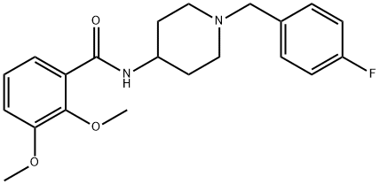 2,3-dimethoxy-N-(1-(4-fluorobenzyl)piperidin-4-yl)benzamide|2,3-DIMETHOXY-N-(1-(4-FLUOROBENZYL)PIPERIDIN-4-YL)BENZAMIDE