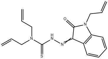 N-allylisatin-beta-4',4'-diallylthiosemicarbazone|