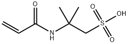 2-丙烯酰胺-2-甲基丙磺酸,15214-89-8,结构式