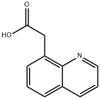 2-(quinolin-8-yl)acetic acid 结构式