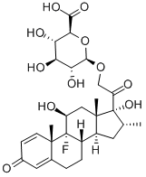 DEXAMETHASONE Β-D-GLUCURONIDE 结构式
