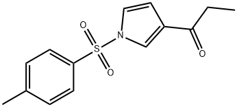 3-Propanoyl-1-tosylpyrrole Structure