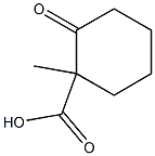 Cyclohexanecarboxylic acid, 1-methyl-2-oxo-, (-)- (9CI)|