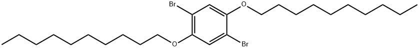 1 4-DIBROMO-2 5-BIS(DECYLOXY)BENZENE  9& Structure