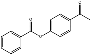 4-ACETYLPHENYLBENZOATE 化学構造式