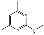 2-Pyrimidinamine, N,4,6-trimethyl- (9CI) 化学構造式