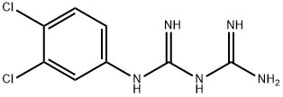 3,4-dichlorophenylbiguanide Struktur