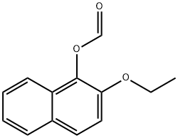 1-Naphthalenol,2-ethoxy-,formate(9CI) Structure