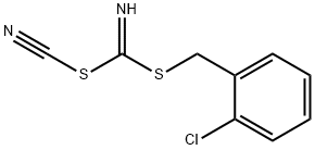 (2-Chlorophenyl) methyl cyanocarbonimidodithioate Structure