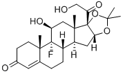 9-Fluor-11β,21-dihydroxy-16α,17-(isopropylidendioxy)pregn-4-en-3,20-dion