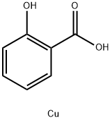 copper(2+) salicylate Structure