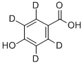 4-HYDROXYBENZOIC-2,3,5,6-D4 ACID Struktur