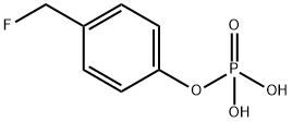 4-(fluoromethyl)phenyl phosphate Struktur