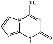 Imidazo[1,2-a]-1,3,5-triazin-2(1H)-one, 4-amino- (9CI) Struktur