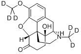 OXYCODONE-D6 Struktur