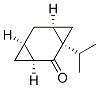 Tricyclo[5.1.0.03,5]octan-2-one, 1-(1-methylethyl)-, (1alpha,3ba,5ba,7alpha)- (9CI) Structure