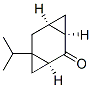 Tricyclo[5.1.0.03,5]octan-2-one, 5-(1-methylethyl)-, (1alpha,3ba,5ba,7alpha)- (9CI),152483-96-0,结构式