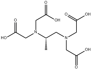 (S)-(+)-1,2-丙二胺-N,N,N',N'-四乙酸,15250-41-6,结构式