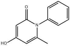 4-Hydroxy-6-methyl-1-phenyl-1H-pyridin-2-one 结构式