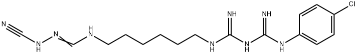 CHLORHEXIDENE DIACETATE IMPURITY A 化学構造式