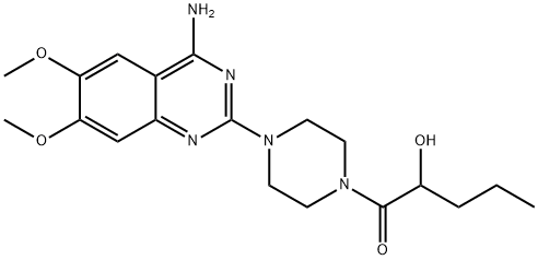 152551-75-2 1-[4-(4-アミノ-6,7-ジメトキシ-2-キナゾリニル)-1-ピペラジニル]-2-ヒドロキシ-1-ペンタノン