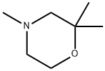 Morpholine, 2,2,4-trimethyl- (9CI) 结构式
