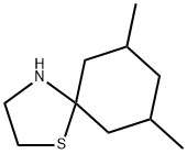 1-Thia-4-azaspiro[4.5]decane, 7,9-dimethyl- Struktur