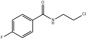 N-(2-クロロエチル)-4-フルオロベンズアミド 化学構造式