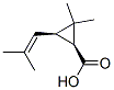 cis-chrysanthemic acid Structure