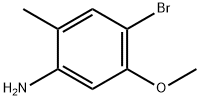 4-溴-5-甲氧基-2-甲基苯胺 结构式