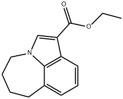 Ethyl 4,5,6,7-tetrahydroazepino[3,2,1-hi]indole-1-carboxylate,152712-40-8,结构式