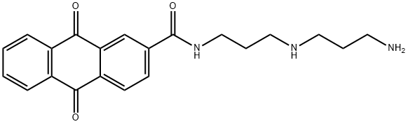 N-[3-(3-aminopropylamino)propyl]-9,10-dioxo-anthracene-2-carboxamide|